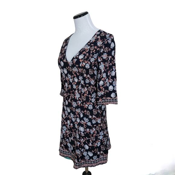 Altar'd State Blue Floral Mini Dress Small - Picture 3 of 8